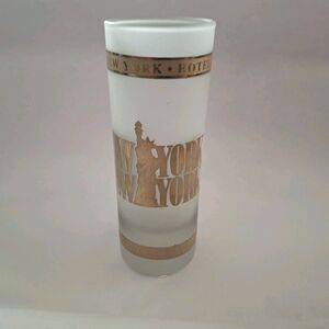New York New York Hotel & Casino Tall Shooter Shot Glass Barware